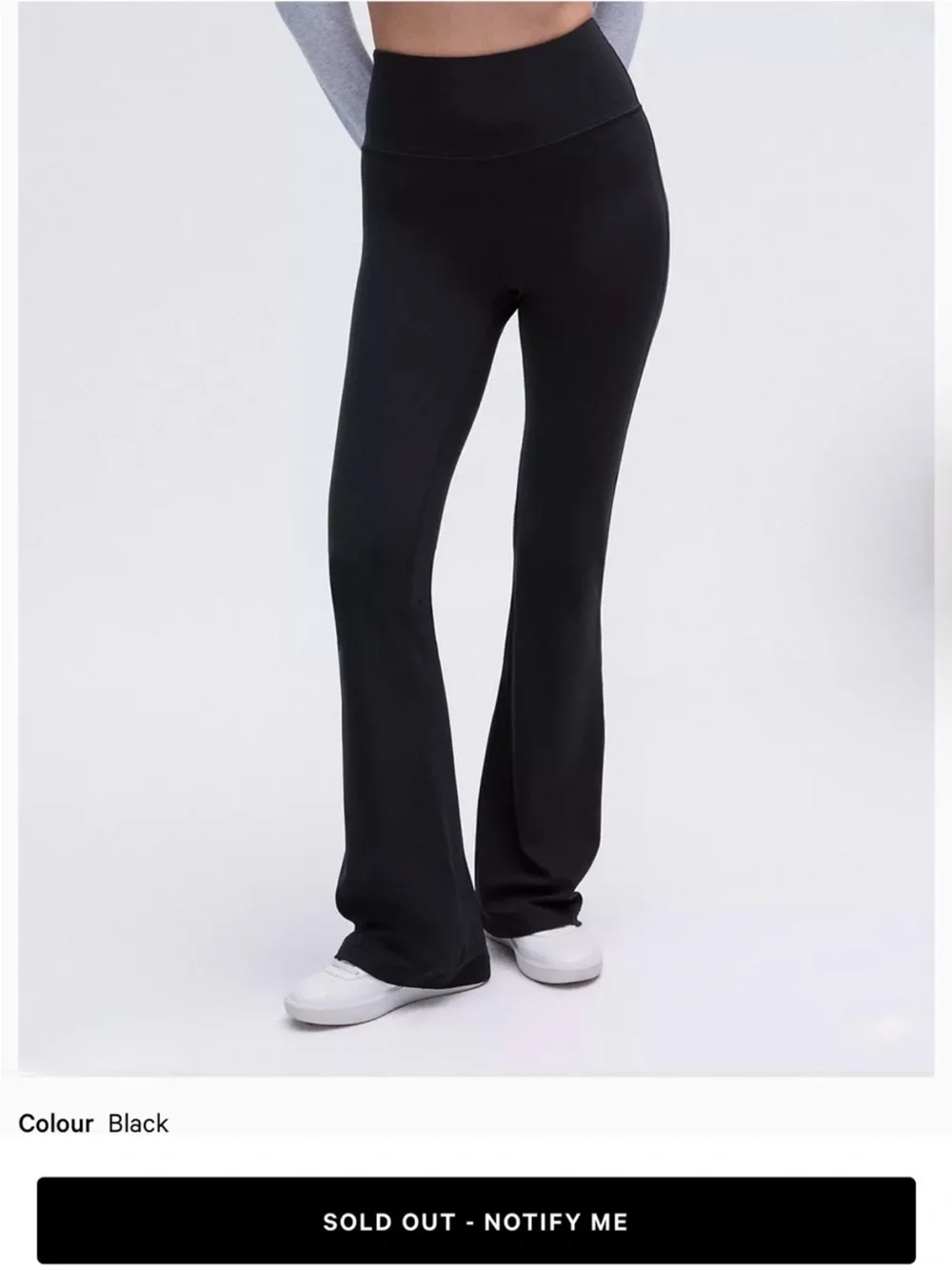 NWT black lululemon athletica Groove SHR Nulu Flared Pant - Picture 3 of 11
